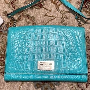 Kate Spade teal leather purse